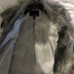 Banana Republic Faux Fur Vest